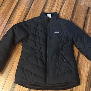 Patagonia Black Girls  Puffer Jacket